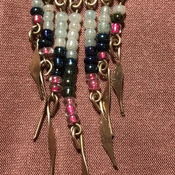 Dream Catcher Style Earrings - Picture 4 of 5